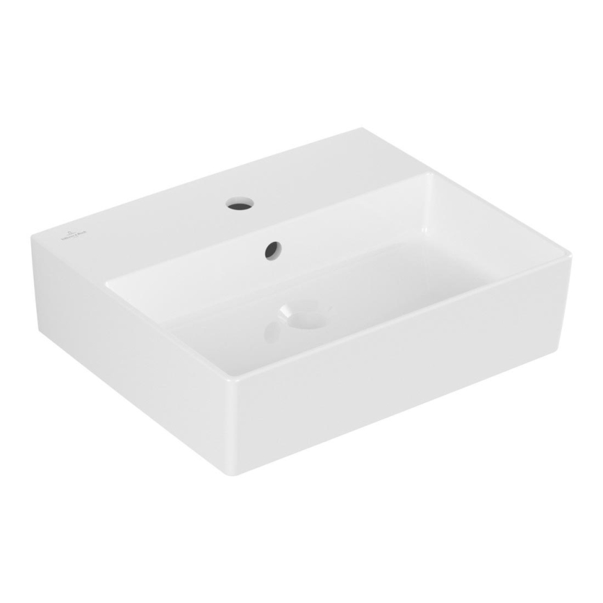 Villeroy & Boch 4A225G01 - Stenski umivalnik/na pult MEMENTO 50x42cm keramika/bela