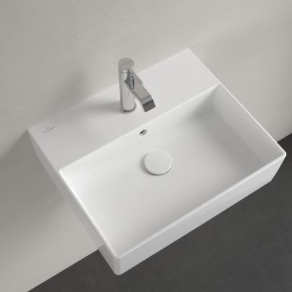 Villeroy & Boch 4A225G01 - Stenski umivalnik/na pult MEMENTO 50x42cm keramika/bela