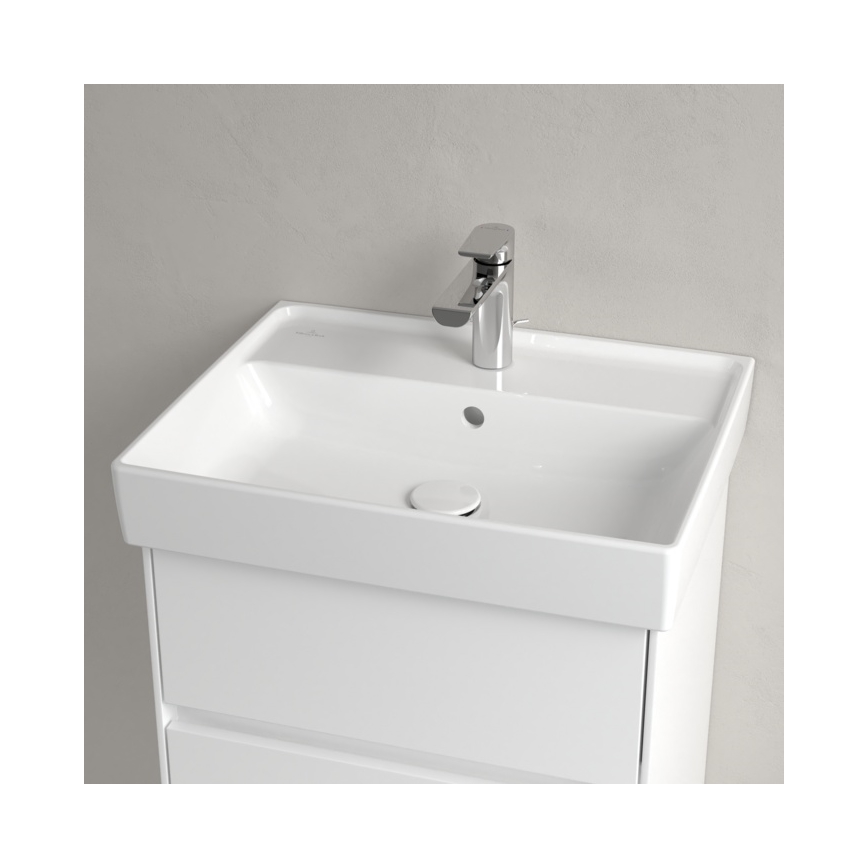 Villeroy & Boch 4A335501 - Stenski umivalnik COLLARO 55x44 cm keramika/bela