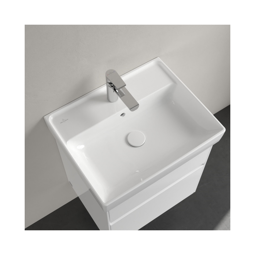 Villeroy & Boch 4A335501 - Stenski umivalnik COLLARO 55x44 cm keramika/bela