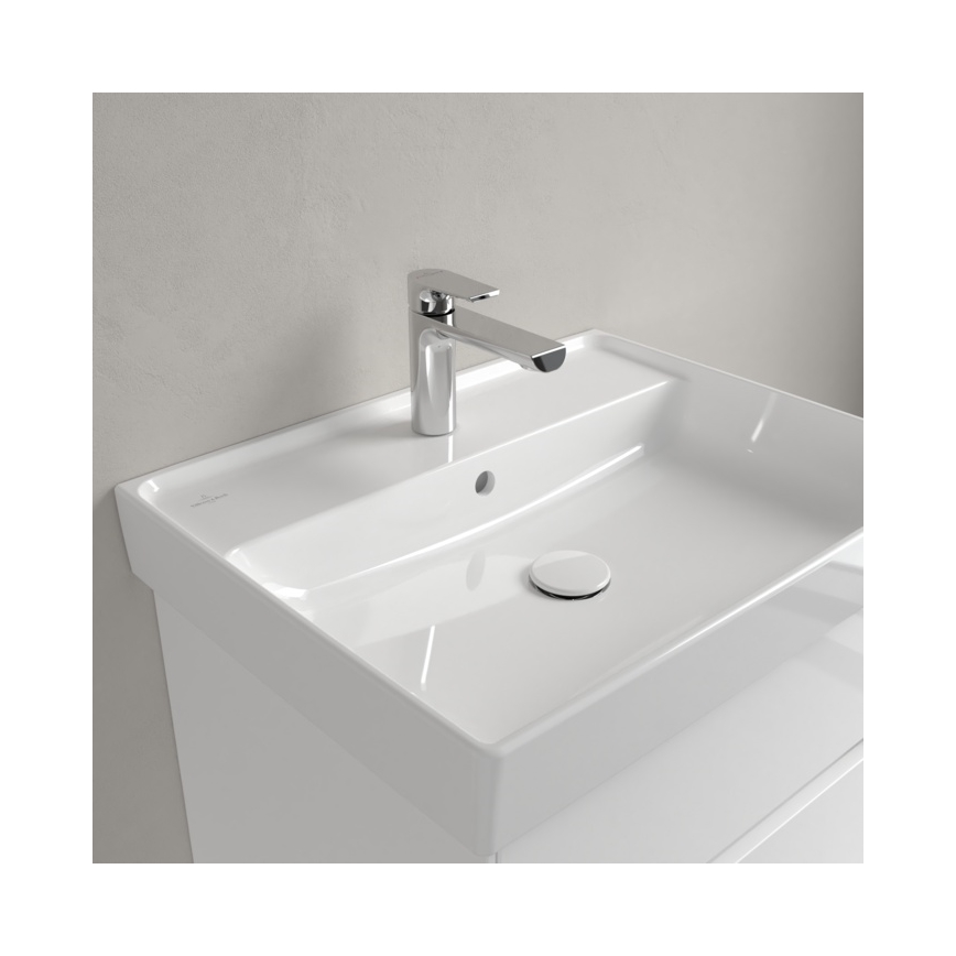 Villeroy & Boch 4A336001 - Viseči umivalnik COLLARO 60x47 cm keramika/bela