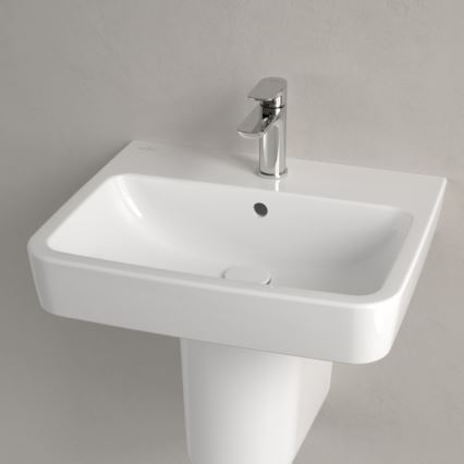 Villeroy & Boch 4A415501 - Stenski umivalnik O.NOVO 55x46 cm keramika/bela