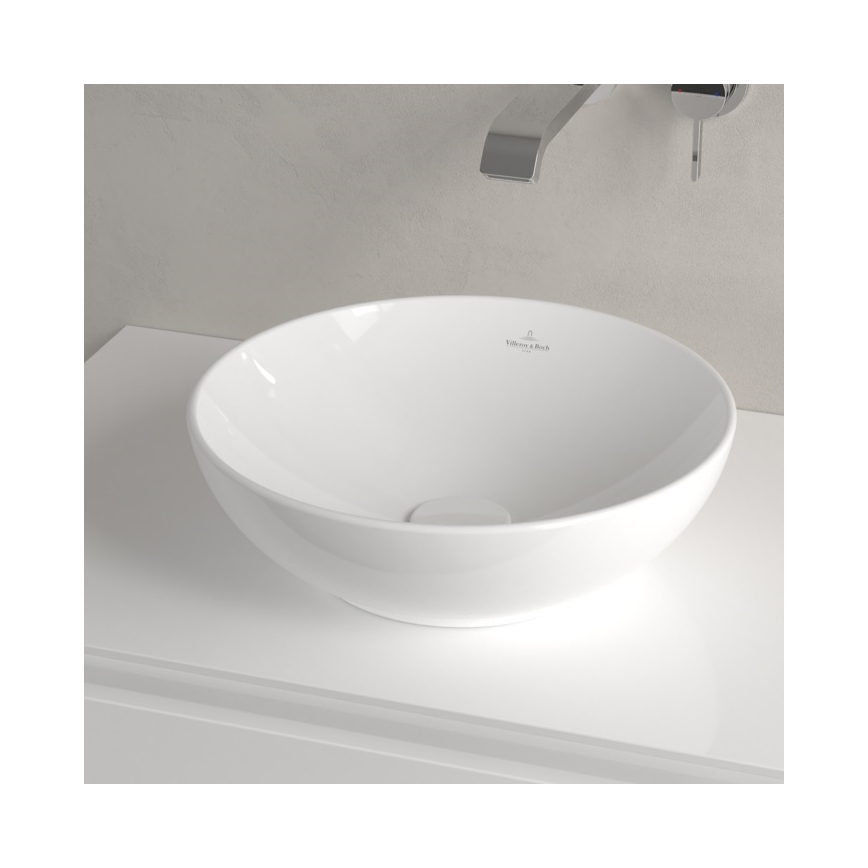 Villeroy & Boch 4A450001 - Pultni umivalnik LOOP&FRIENDS, premer 38 cm, keramika/bela