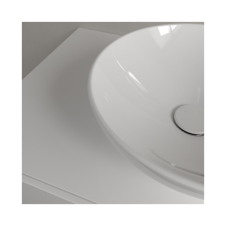 Villeroy & Boch 4A450001 - Pultni umivalnik LOOP&FRIENDS, premer 38 cm, keramika/bela