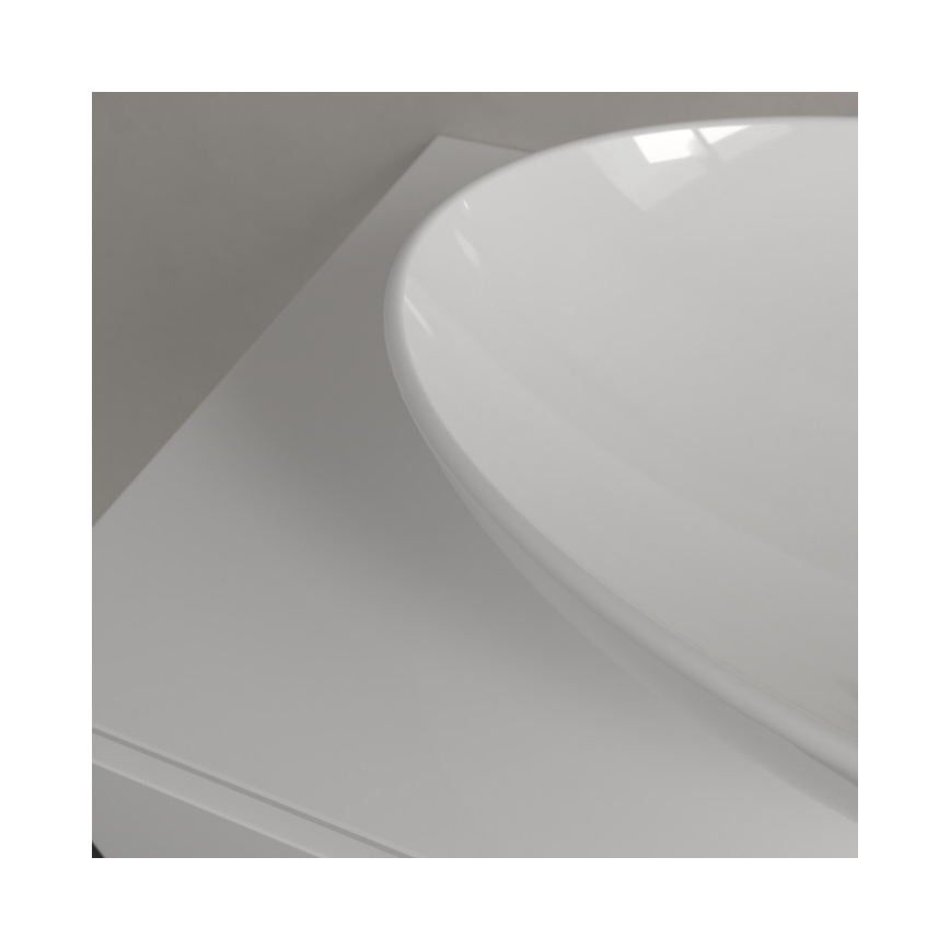 Villeroy & Boch 4A470001 - Nadpultni umivalnik LOOP&FRIENDS 56x38 cm keramika/bela