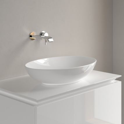 Villeroy & Boch 4A4701R1 - Nadpultni umivalnik LOOP&FRIENDS 56x38 cm keramika/bela