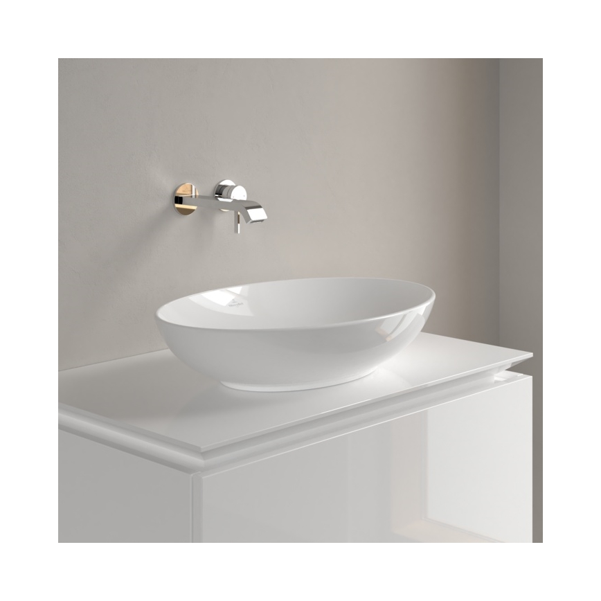 Villeroy & Boch 4A4701R1 - Nadpultni umivalnik LOOP&FRIENDS 56x38 cm keramika/bela