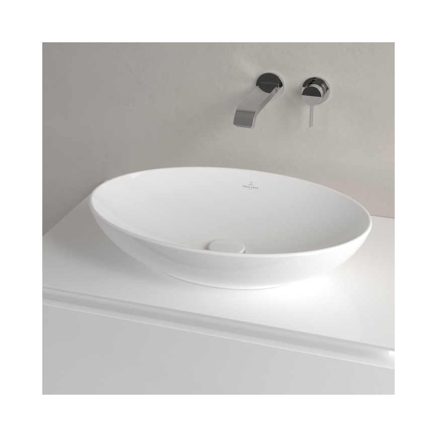 Villeroy & Boch 4A4701R1 - Nadpultni umivalnik LOOP&FRIENDS 56x38 cm keramika/bela