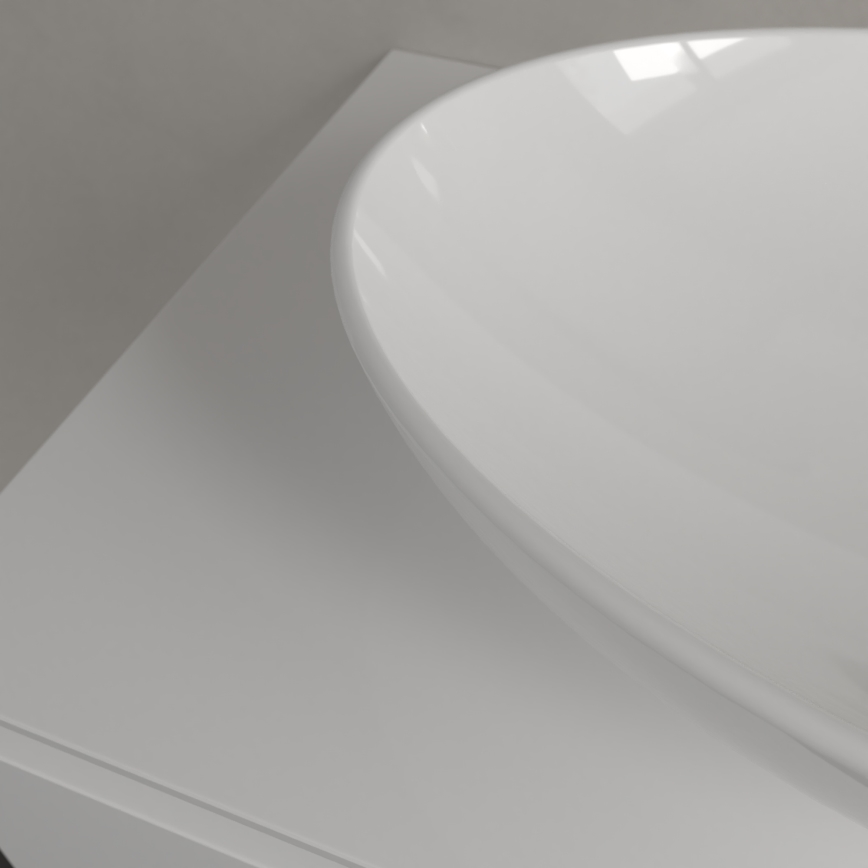 Villeroy & Boch 4A4701R1 - Nadpultni umivalnik LOOP&FRIENDS 56x38 cm keramika/bela