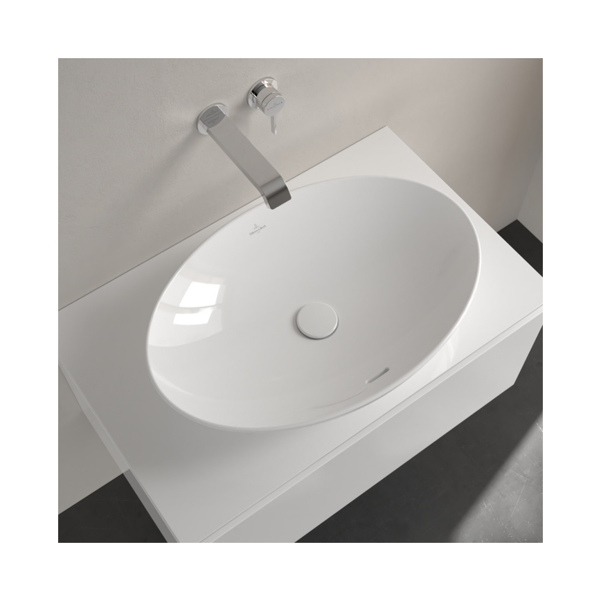 Villeroy & Boch 4A480001 - Umivalnik za pult LOOP&FRIENDS 62x42 cm keramika/bela