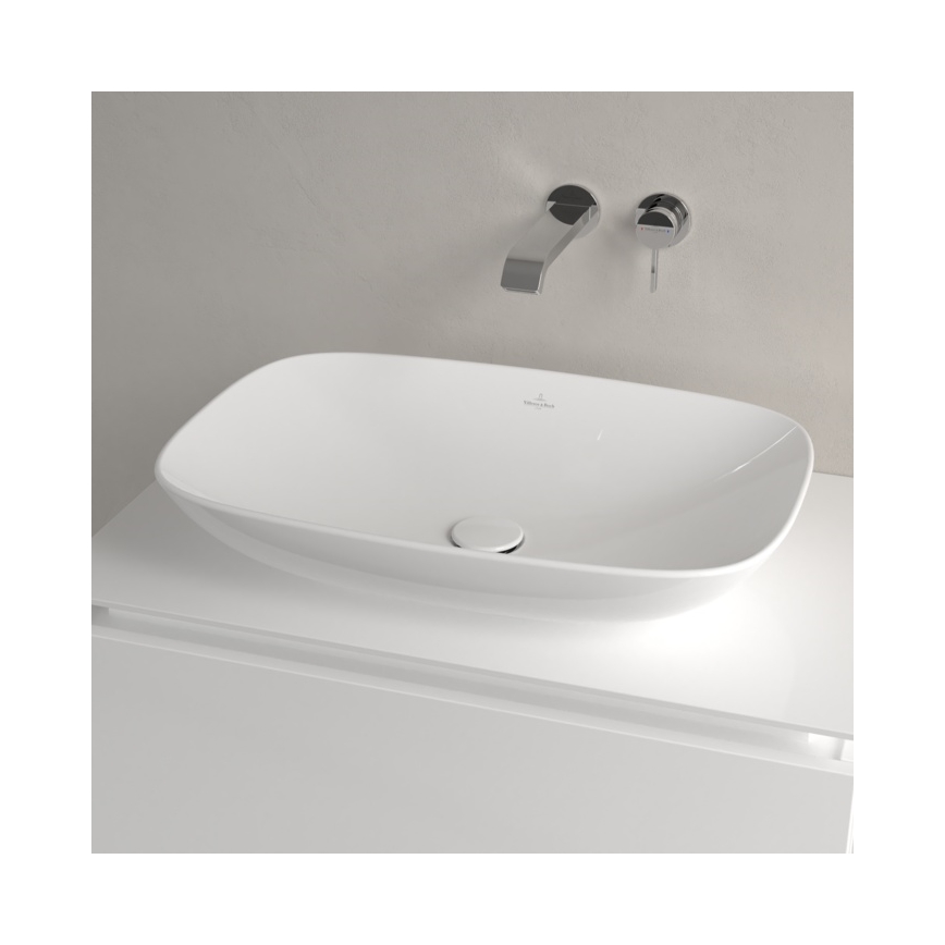 Villeroy & Boch 4A500001 - Pultni umivalnik LOOP&FRIENDS 62x42 cm keramika/bela
