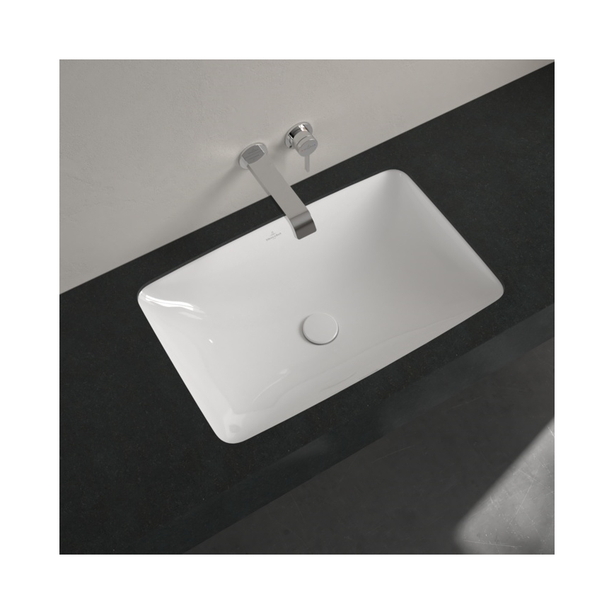 Villeroy & Boch 4A580001 - Vgradni umivalnik LOOP&FRIENDS 61,5 x 38 cm keramika/bela