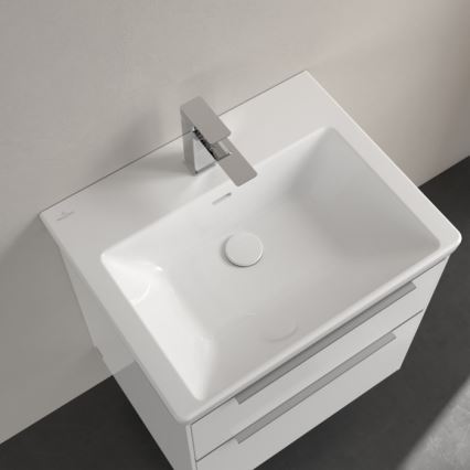 Villeroy & Boch 4A706001 - Viseči umivalnik SUBWAY 3.0 60x47 cm keramika/bela
