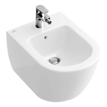 Villeroy & Boch 540000R1 - Viseči bide SUBWAY 2.0 37 x 56,5 cm keramika/bela