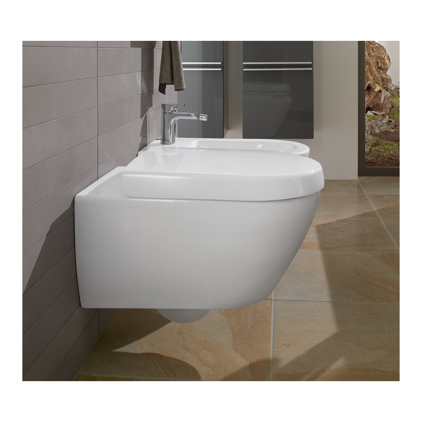Villeroy & Boch 56001001 - Viseča WC školjka SUBWAY 2.0 keramična/bela