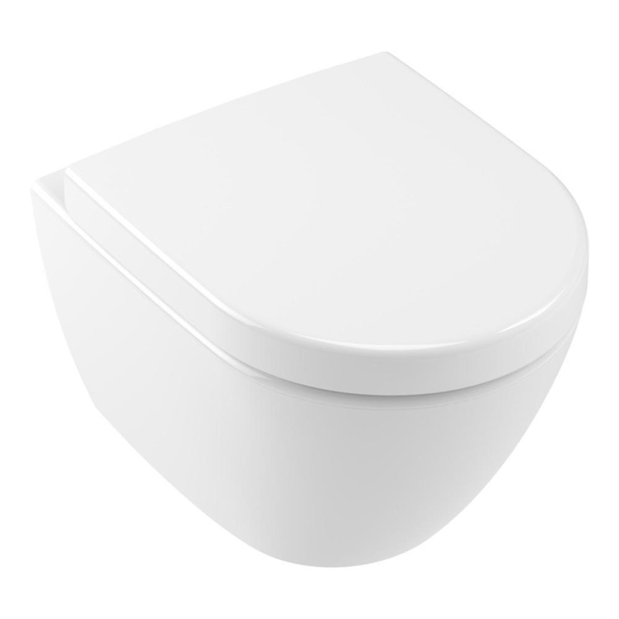 Villeroy & Boch 5606R0R1 - Viseče WC SUBWAY 2.0 keramika/bela