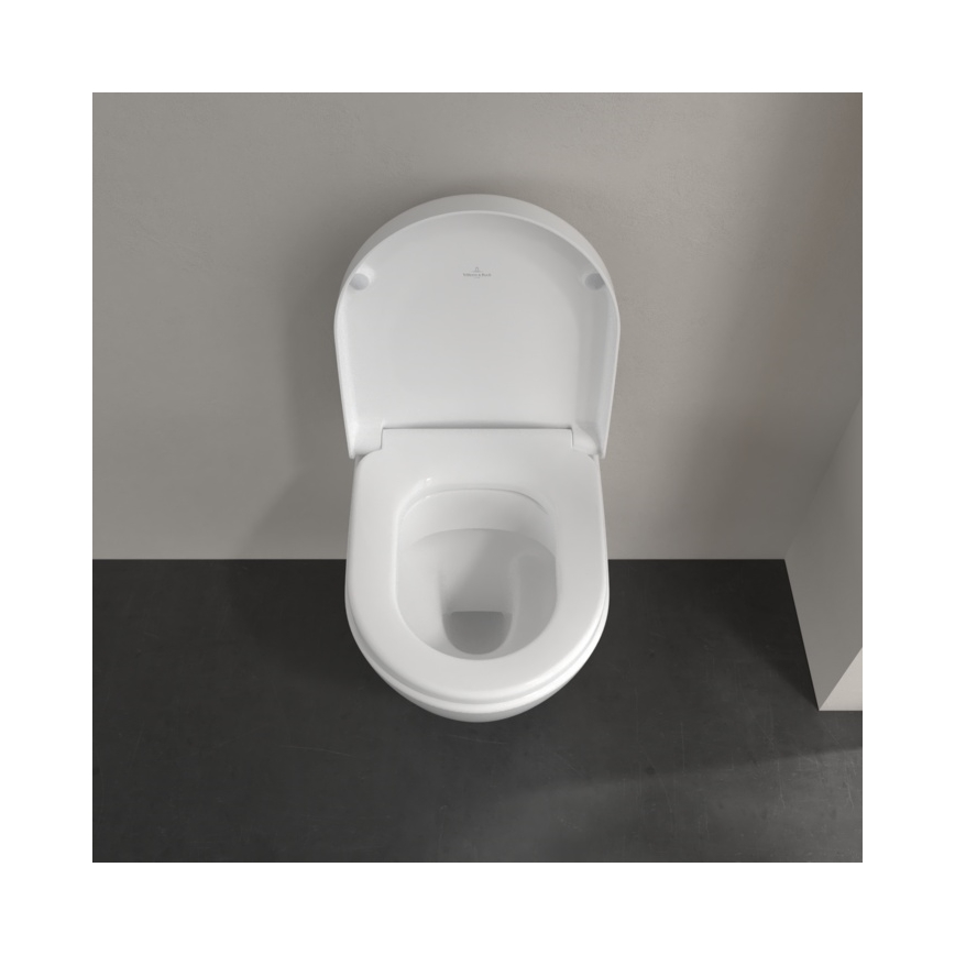 Villeroy & Boch 5606R0R1 - Viseče WC SUBWAY 2.0 keramika/bela
