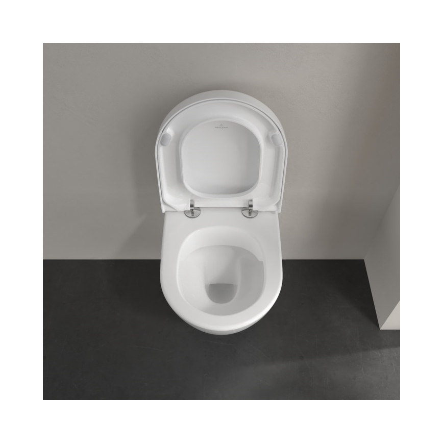 Villeroy & Boch 5606R0R1 - Viseče WC SUBWAY 2.0 keramika/bela