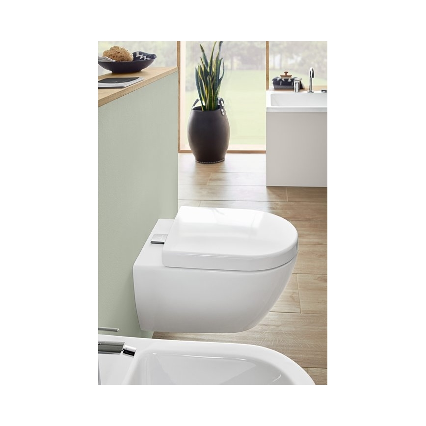 Villeroy & Boch 5614A1T2 - Viseča WC školjka SUBWAY 2.0 keramika/bela