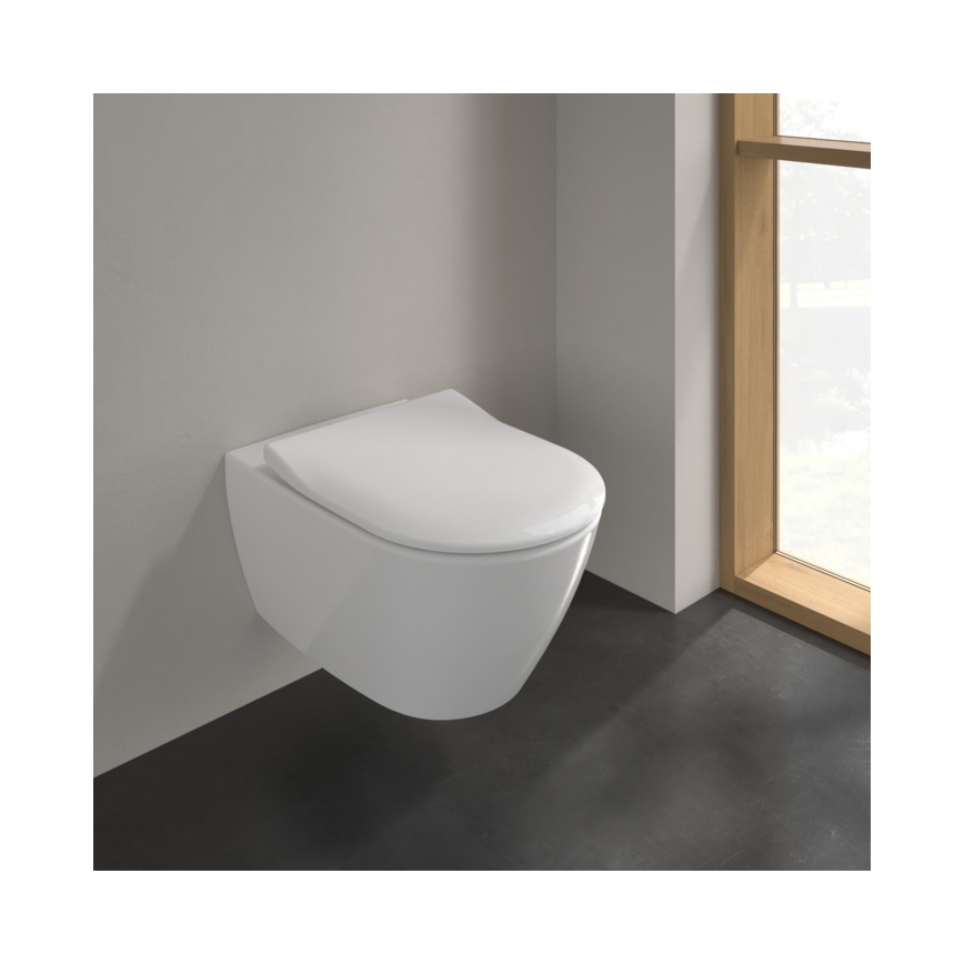 Villeroy & Boch 5614R001 - Viseča WC školjka SUBWAY 2.0 keramika/bela