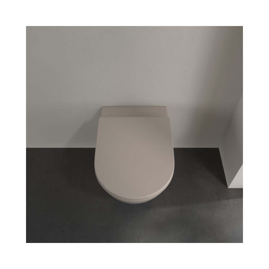 Villeroy & Boch 5614R0AM - Viseča WC školjka SUBWAY 2.0 keramična/bežna