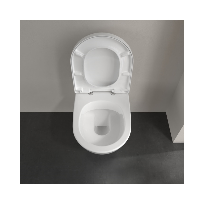 Villeroy & Boch 5614R0R1 - Viseča WC školjka SUBWAY 2.0 keramika/bela