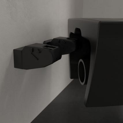 Villeroy & Boch 5614R0R7 - Viseče WC SUBWAY keramika/črna