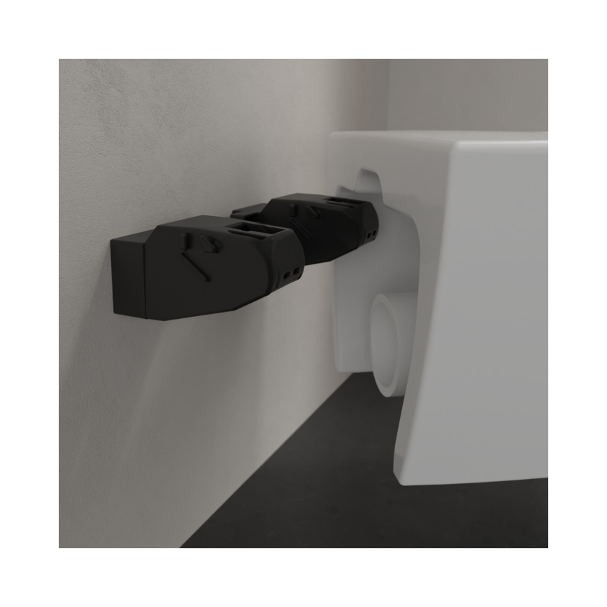 Villeroy & Boch 5614R201 - Viseči WC z WC-sedežno desko SoftClose SUBWAY 2.0, keramika/bela
