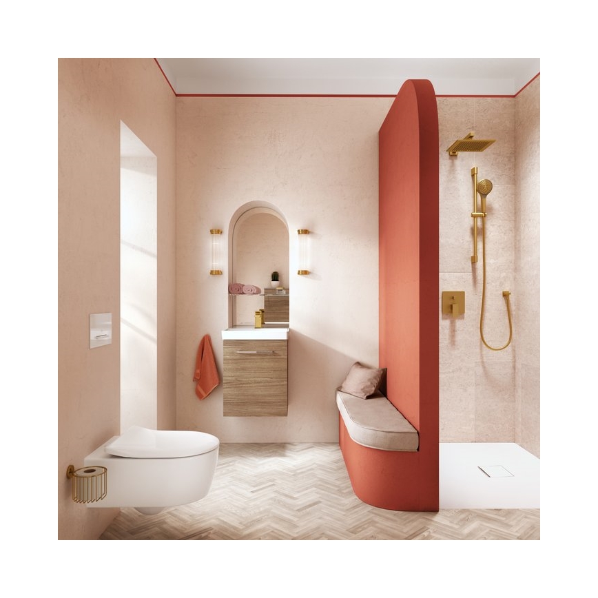 Villeroy & Boch 5656RSR1 - Viseča WC školjka s sedežem SoftClose AVENTO, keramika/bela