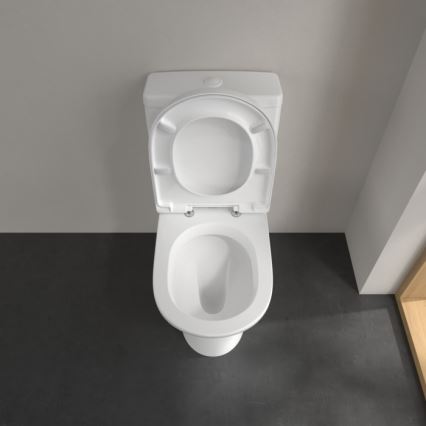 Villeroy & Boch 56581001 - kombinirana WC školjka O.NOVO keramika/bela