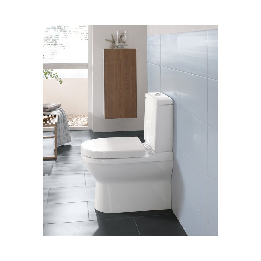 Villeroy & Boch 56581001 - kombinirana WC školjka O.NOVO keramika/bela