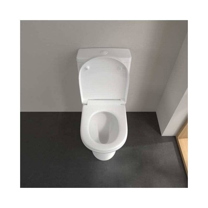 Villeroy & Boch 56581001 - kompaktni WC O.NOVO, keramika/bela