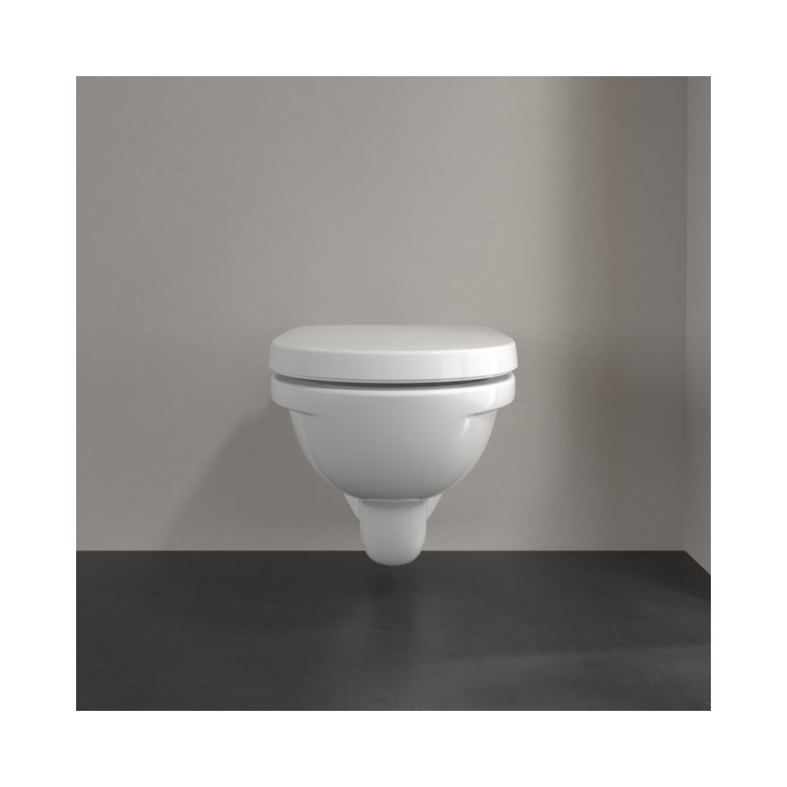 Villeroy & Boch 56601001 - Stenski viseči WC O.NOVO, keramika/bela