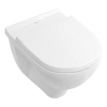 Villeroy & Boch 5660HR01 - Viseča WC školjka O.NOVO s sedežno desko SoftClose, keramika/bela