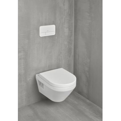 Villeroy & Boch 5684CL01 - Viseča WC školjka s sedežem SoftClose ARCHITECTURA keramika/bela