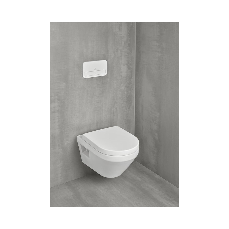 Villeroy & Boch 5684CLR1 - Viseča WC školjka z WC-sedežem SoftClose ARCHITECTURA keramika/bela