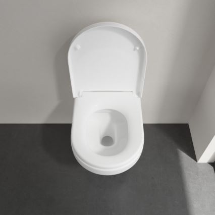 Villeroy & Boch 5684HR01 - Viseča WC školjka s WC sedežem SoftClose ARCHITECTURA keramika/bela