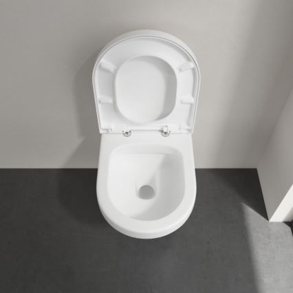 Villeroy & Boch 5684HR01 - Viseča WC školjka s WC sedežem SoftClose ARCHITECTURA keramika/bela