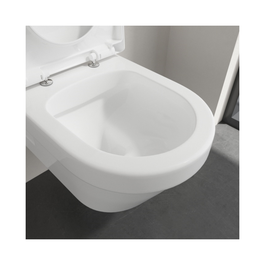 Villeroy & Boch 5684HR01 - Viseča WC školjka s WC sedežem SoftClose ARCHITECTURA keramika/bela