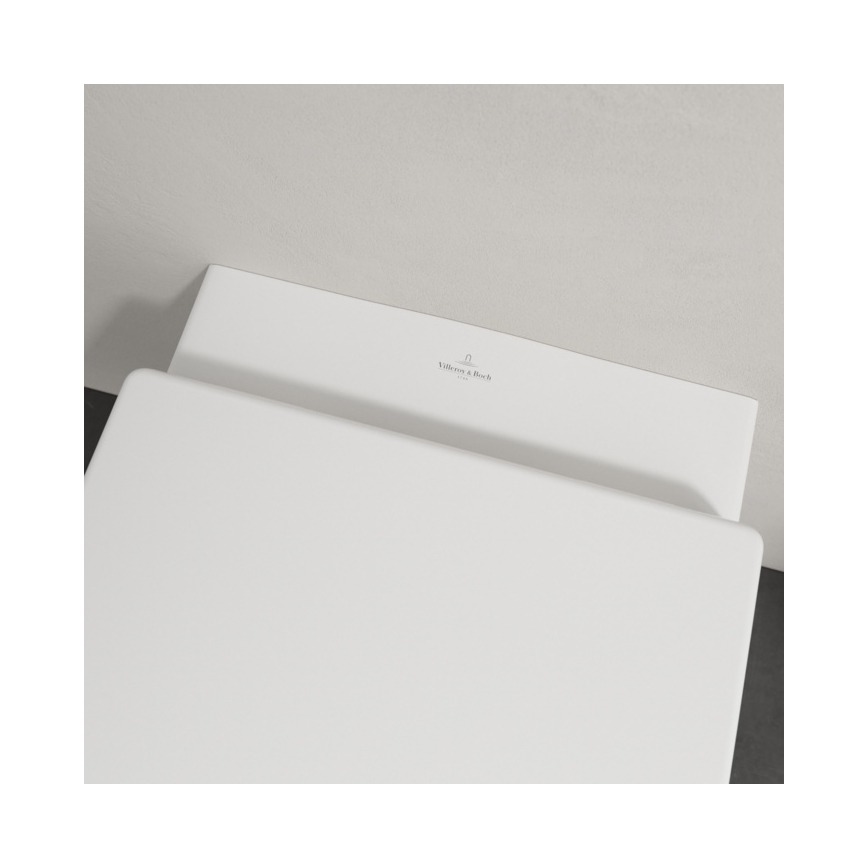 Villeroy & Boch 5684HR01 - Viseča WC školjka s WC sedežem SoftClose ARCHITECTURA keramika/bela