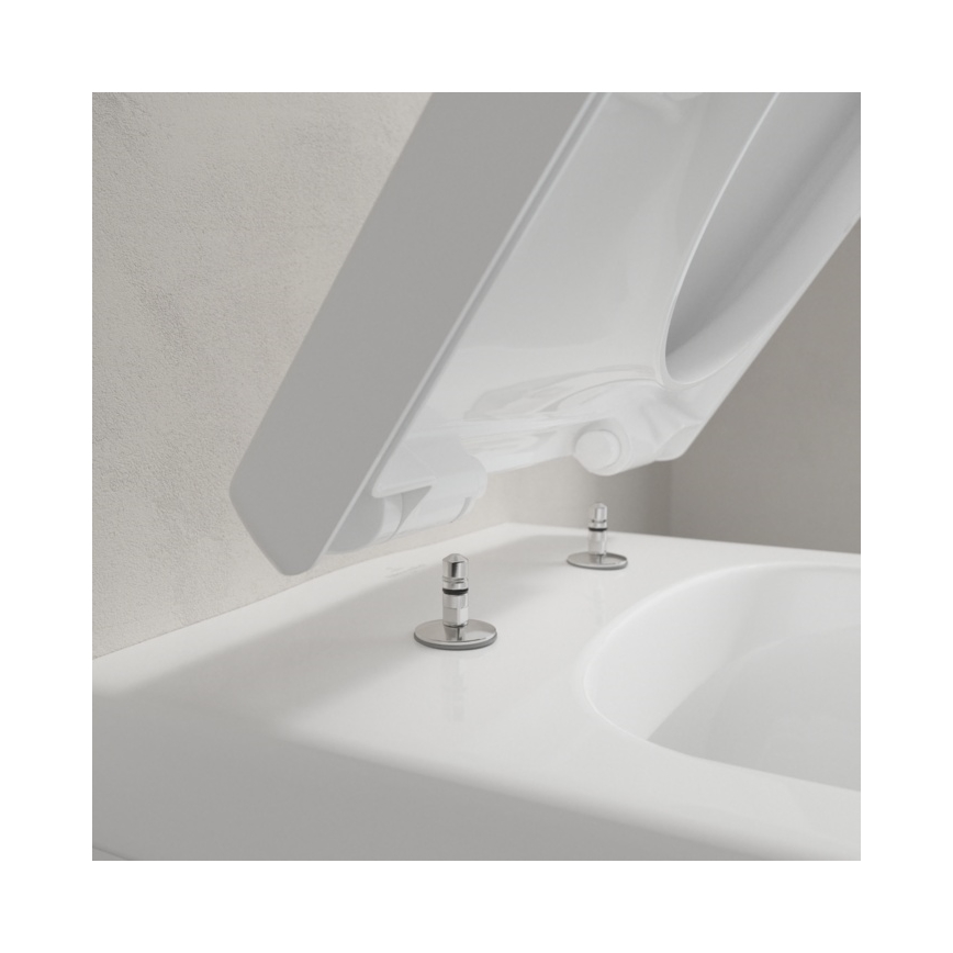 Villeroy & Boch 5684HR01 - Viseča WC školjka s WC sedežem SoftClose ARCHITECTURA keramika/bela