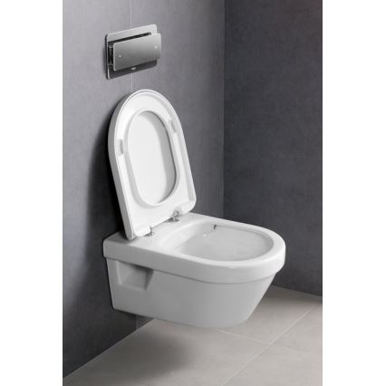 Villeroy & Boch 5684HR01 - Viseča WC školjka s WC sedežem SoftClose ARCHITECTURA keramika/bela