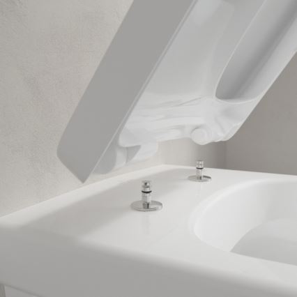 Villeroy & Boch 5685HR01 - Viseče WC s sedežem SoftClose ARCHITECTURA keramika/bela