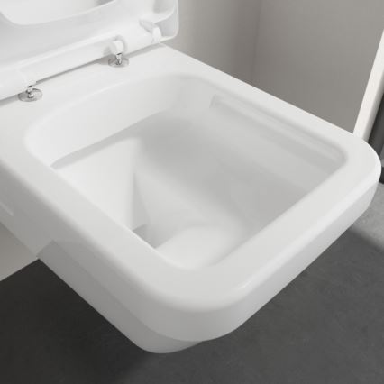 Villeroy & Boch 5685HR01 - Viseče WC s sedežem SoftClose ARCHITECTURA keramika/bela