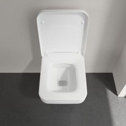 Villeroy & Boch 5685HR01 - Viseče WC s sedežem SoftClose ARCHITECTURA keramika/bela