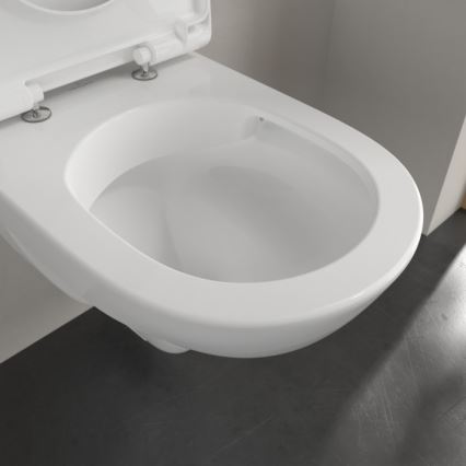 Villeroy & Boch 5688HR01 - Viseča WC školjka O.NOVO s sedežno desko SoftClose, keramika/bela