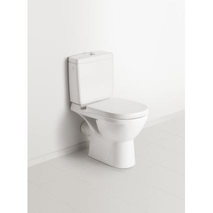 Villeroy & Boch 5788S101 - Kombinirana splakovalna WC cisterna O.NOVO, zadnji/bočni priključek, bela