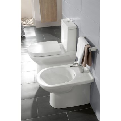 Villeroy & Boch 5788S101 - Kombinirana splakovalna WC cisterna O.NOVO, zadnji/bočni priključek, bela