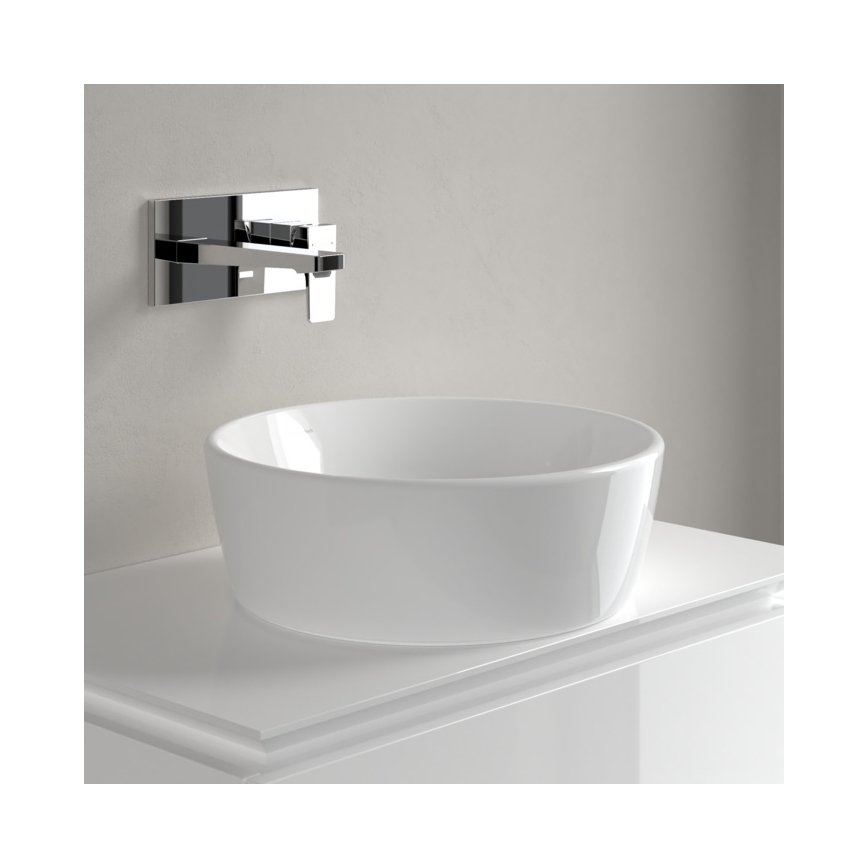 Villeroy & Boch 5A254501 - Umivalnik za na pult ARCHITECTURA Ø 45 cm keramika/bela
