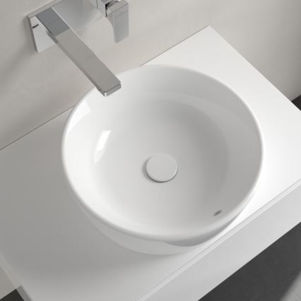 Villeroy & Boch 5A254501 - Umivalnik za na pult ARCHITECTURA Ø 45 cm keramika/bela